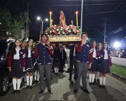 Procesion a la Virgen